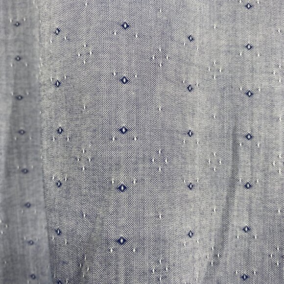 jf j.ferrar Blue Classic Button-Up Shirt | Good Condition - Picture 5 of 6